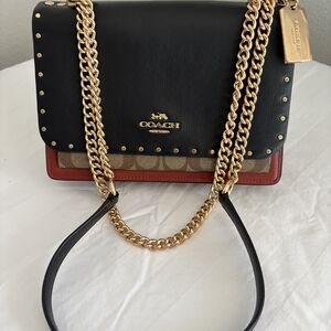 Coach Black and Red Women's Bag